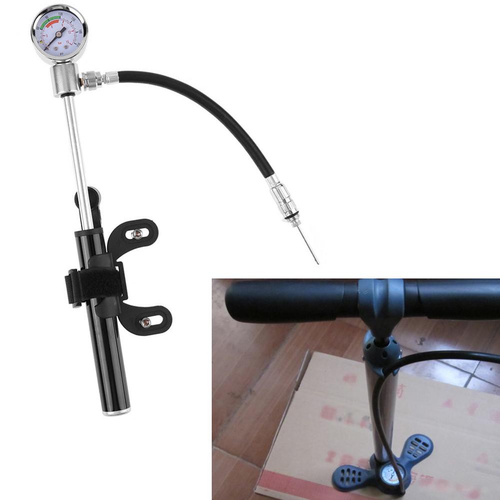 bicycle pump with pressure gauge