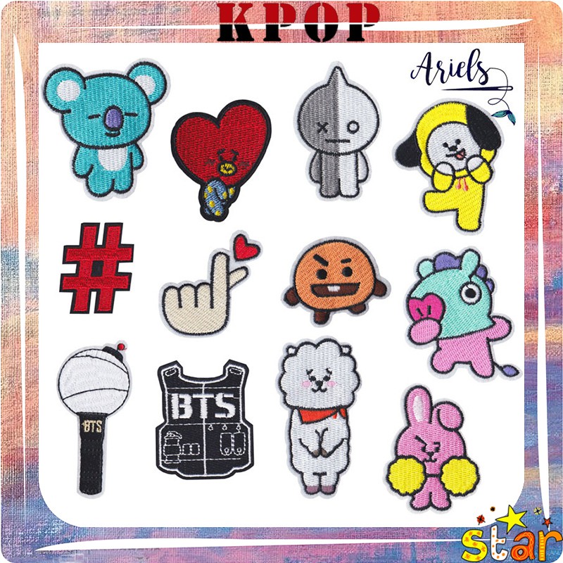 Стикеры 21. Персонажи БТС bt21. БТС Стикеры bt21. BTS наклейки Стикеры bt21. Bt21 нашивки.