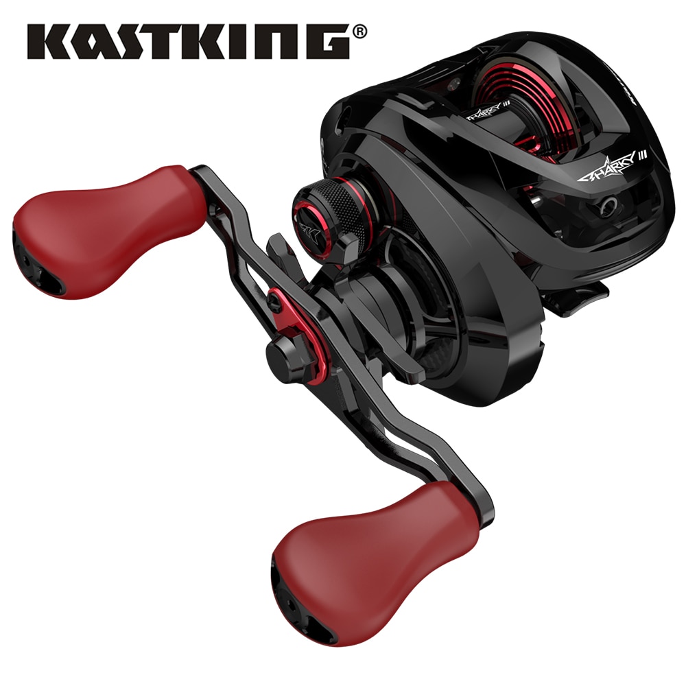 7.2:1 Gear Ratio 8 KG Drag Power KastKing Crixus Baitcaster Fishing Reel 6.5:1 