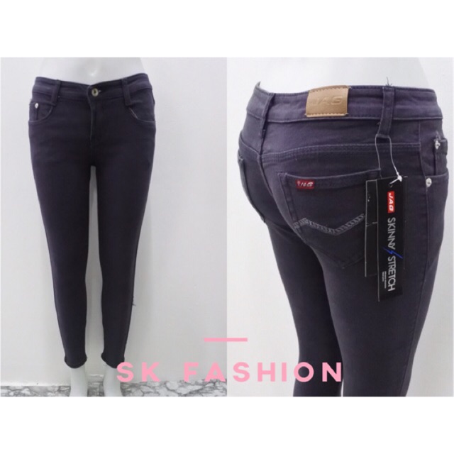 women's gray skinny pants