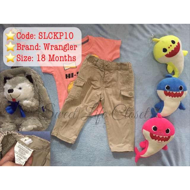 wrangler baby pants