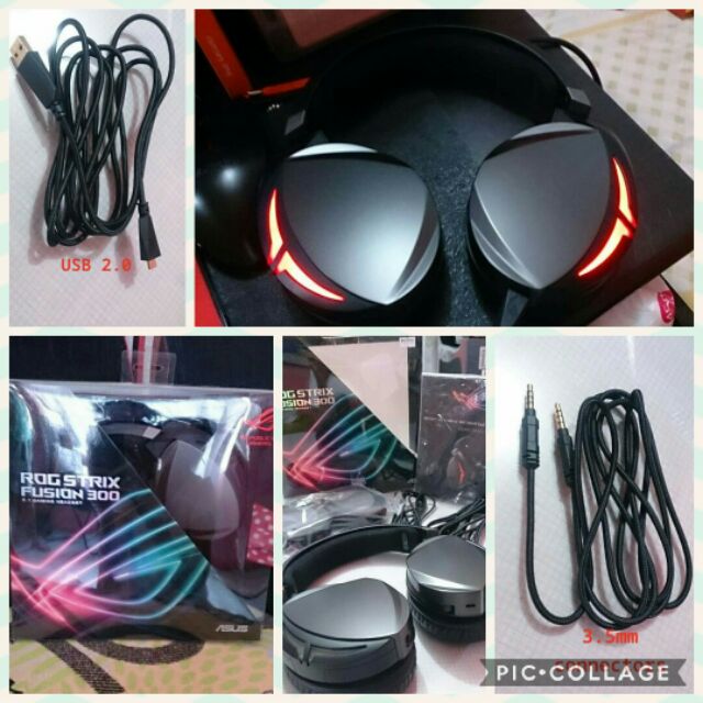 Asus Rog Strix Fusion 300 7 1 Shopee Philippines