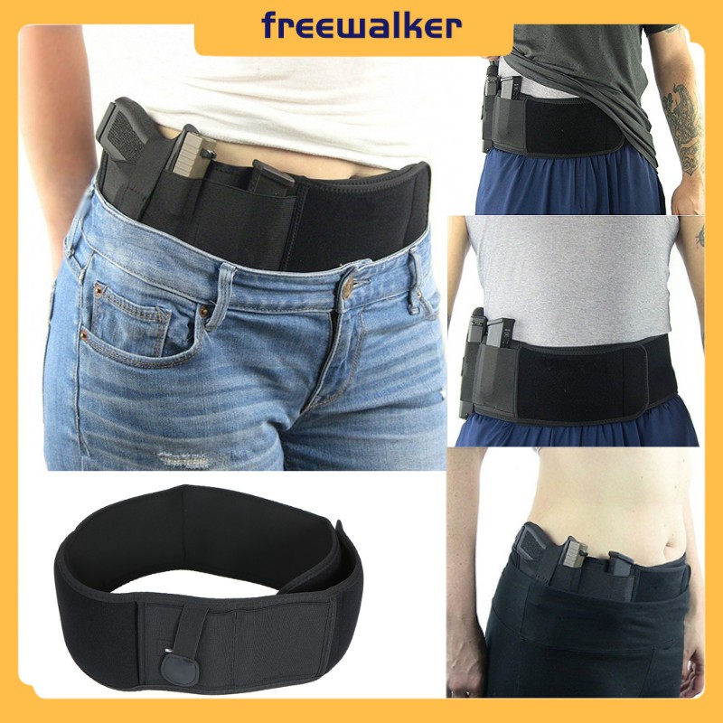 Multifunctional Concealed Carry Waistband Invisible Elastic Girdle Belt