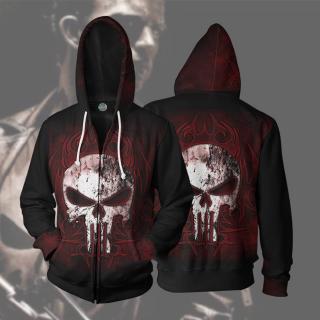 punisher jacket hoodie