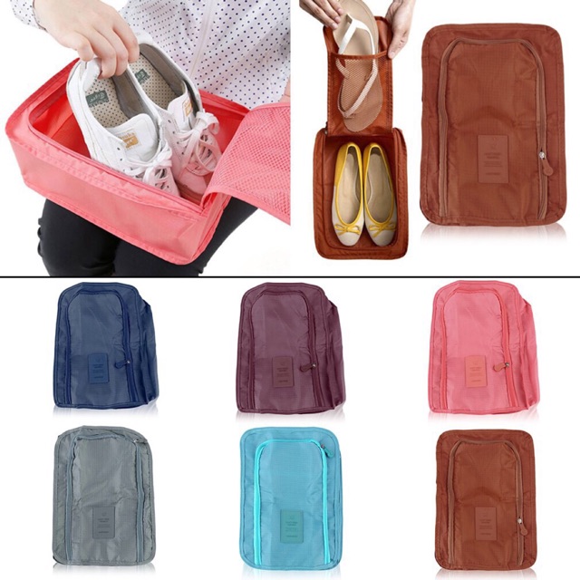 Diawp Travel Shoe Bags Foldable Waterproof Shoe Storage Pouch Organizer Bag 