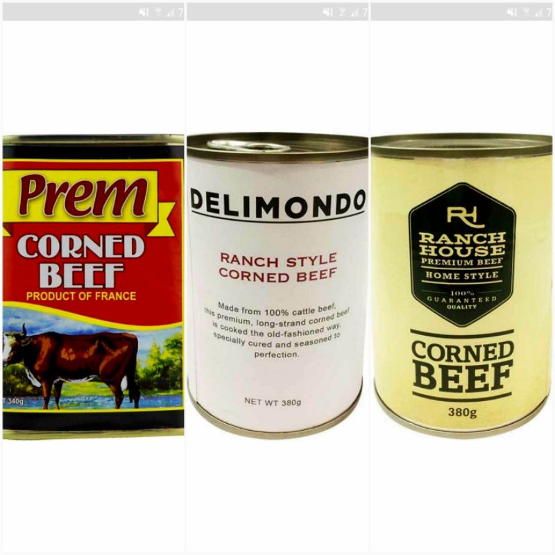 S&R Imported Corned Beef PREM RANCH DELIMONDO Authentic