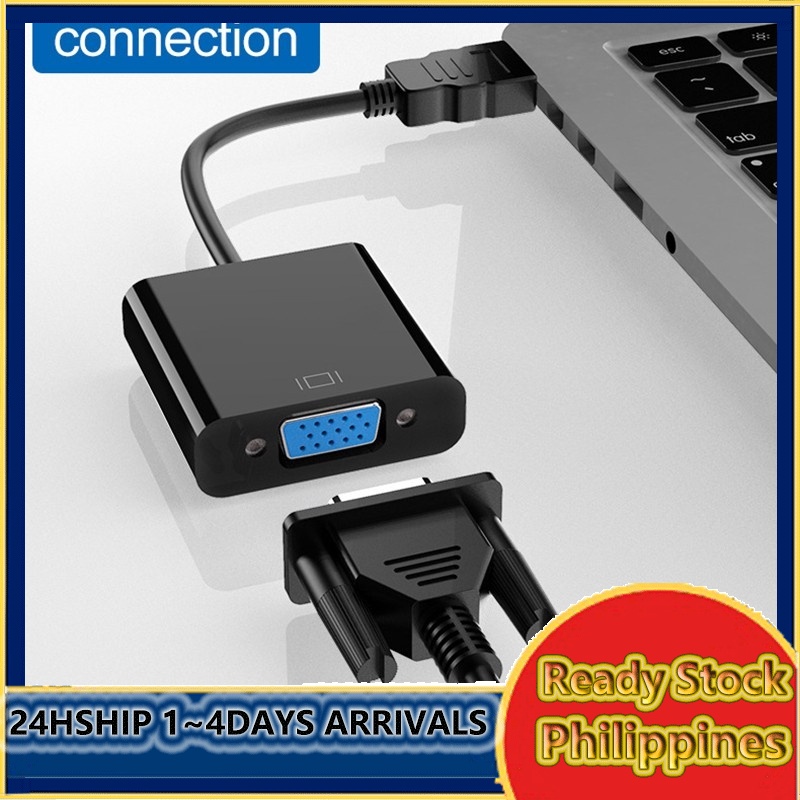 [Upgraded Version] HDMI 1080P TO VGA Adapter Cable Digital Converter