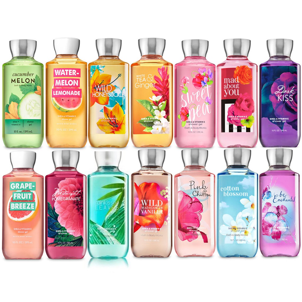 bath and body works shower gel