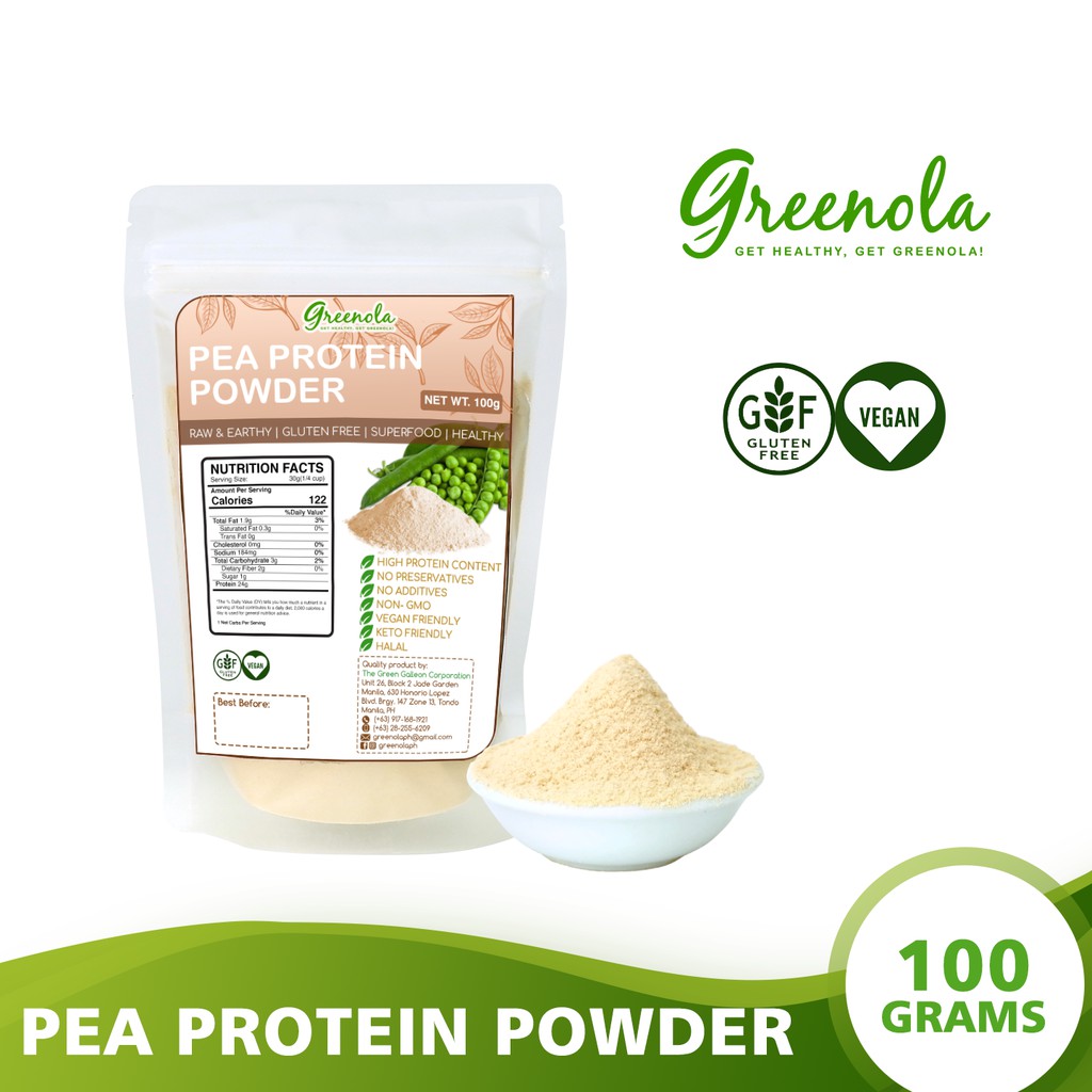 pea plant protein powder