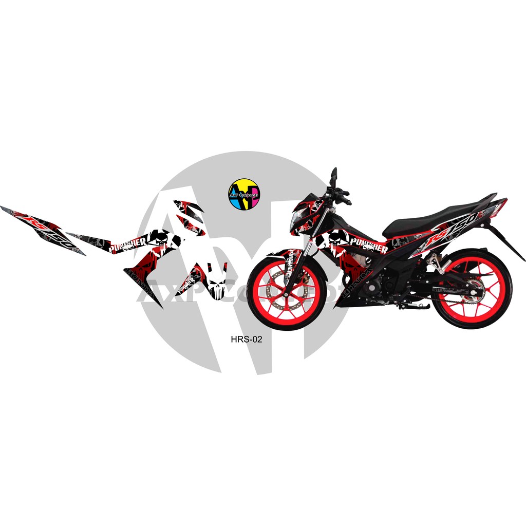 Honda RS150 Decal Kit HRS-02 | Shopee Philippines