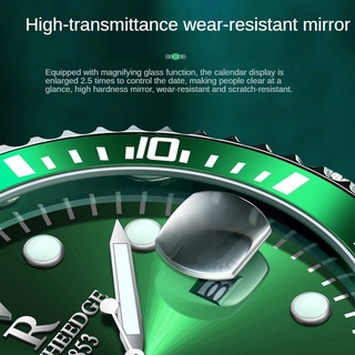 Men's Watch Luminous Waterproof Rolex Green Ghost element Watch Business fashion Quartz Men Watch Relo stainless steel Watch for men #4