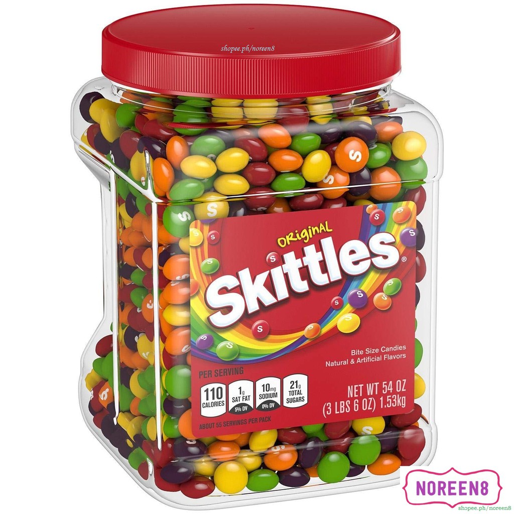 Skittles Original NOREEN8 54oz Bite Size Candies Shopee Philippines