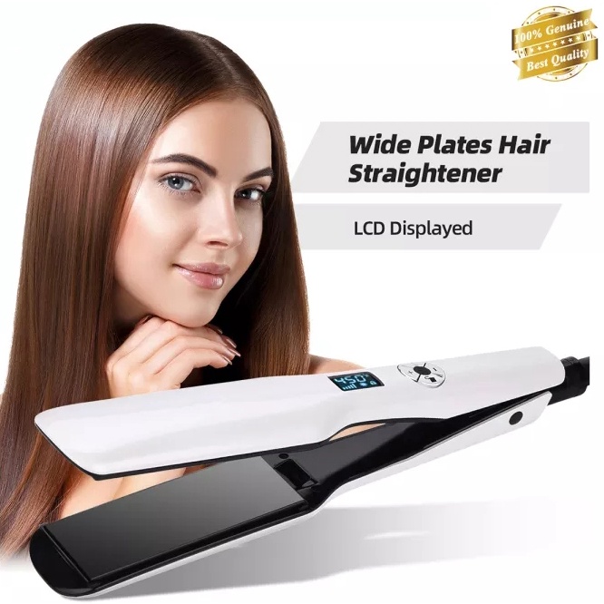 LCD Display Hair Straightener / Fast Heating Hair Straightening Iron