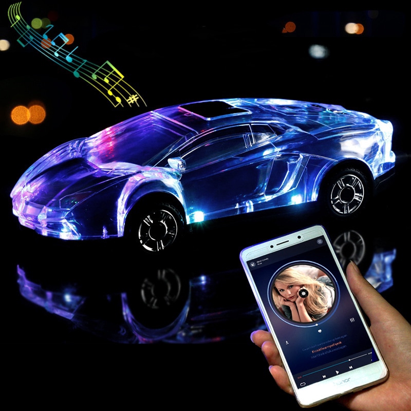 Bluetooth Lamborghini Car Model Speakers Stereo Car Shape Speaker Support  USB TF Card MP3 MP4 Music Player Bass Kid Gifts for PC Phone | Shopee  Philippines