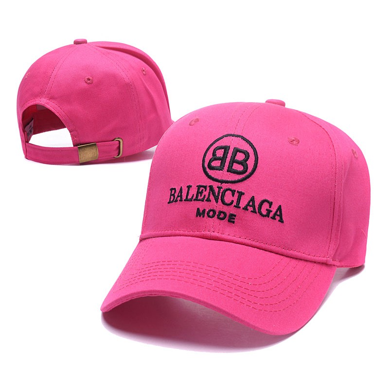 balenciaga pink hat