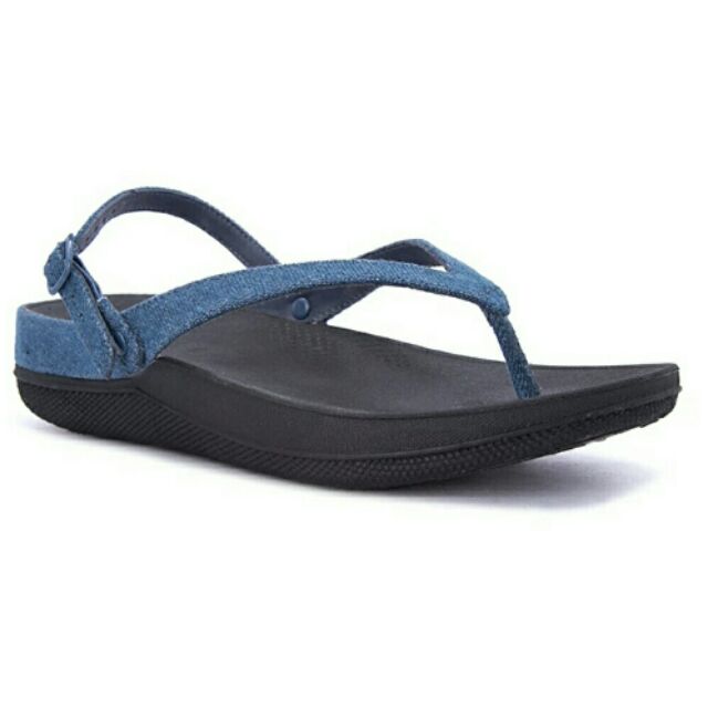 denim fitflops