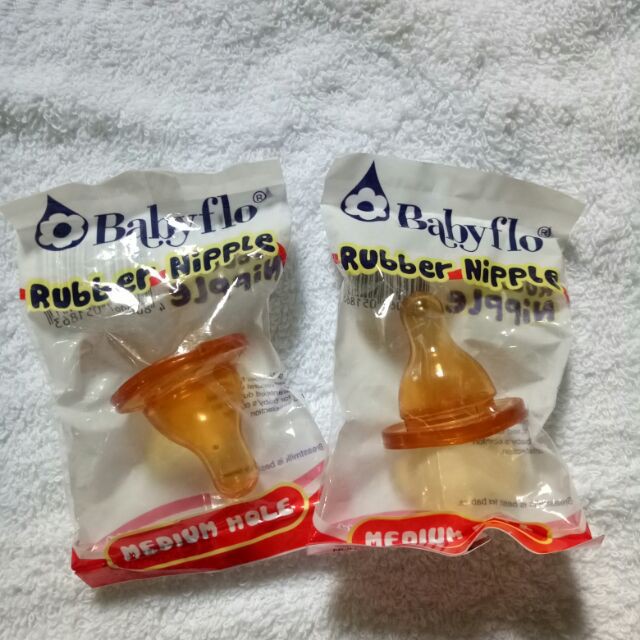 babyflo rubber nipple