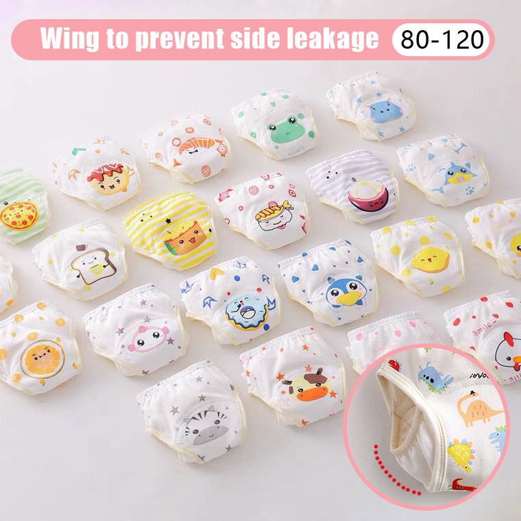 Children's Toddler Potty Training Pants underwear Cartoon Wings Baby
