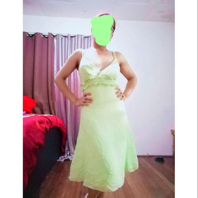 neon green sundress