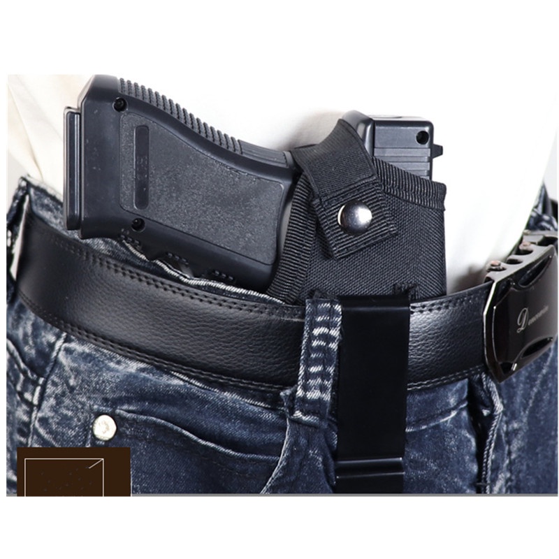 Universal Tactical Gun Holster Concealed Carry Holster Metal Clip Belt