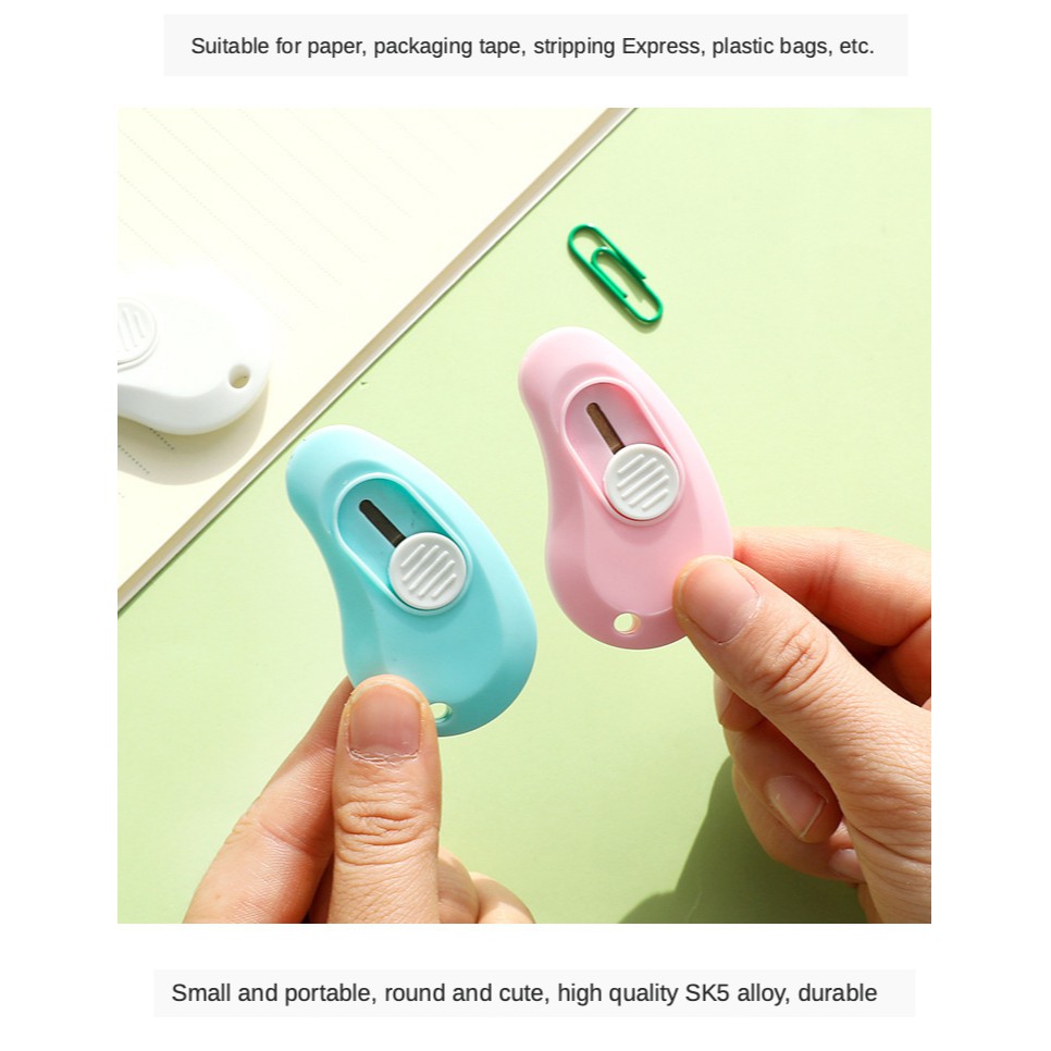 Random Lowest Price Mini Cutter knife Parcel Art Cutter Office School Supplies Cute Art Knife