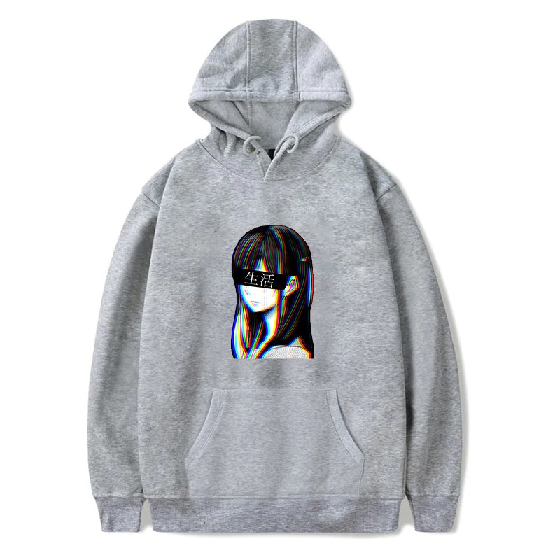 anime aesthetic hoodie