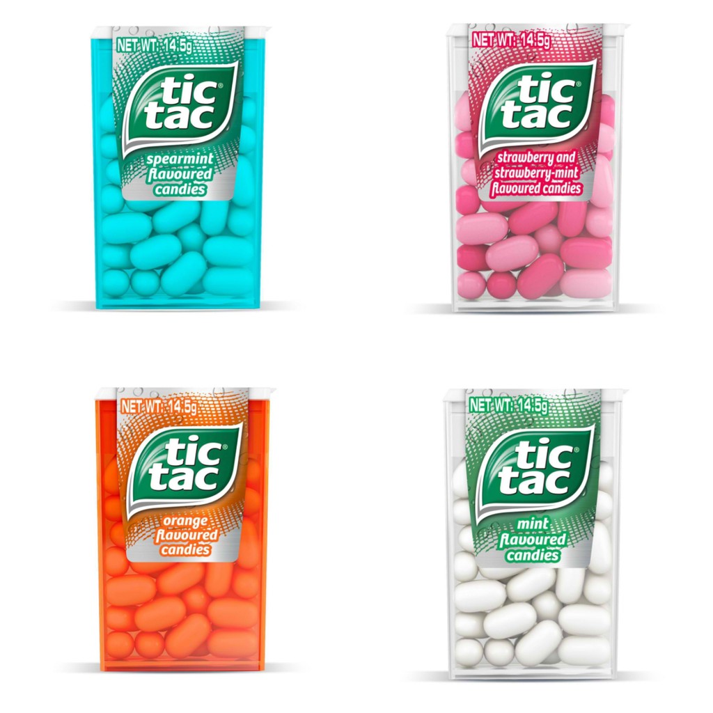 Tic Tac Mint Candy Spear Strawberry Orange Fresh Shopee Philippines