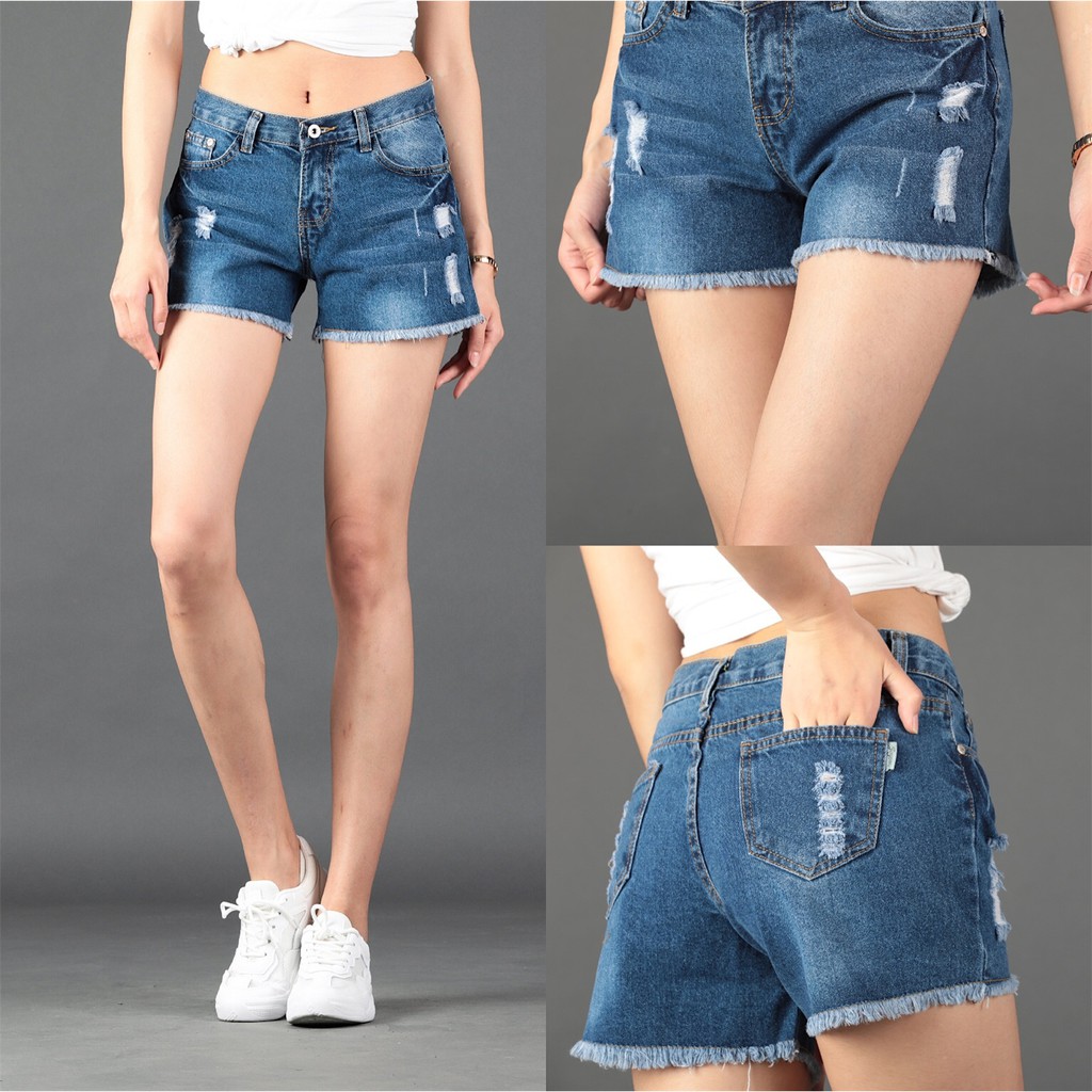 maong short pants