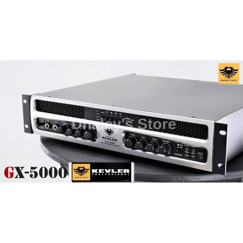 Kevler Gx 5000 Integrated Amplifier 1000w X 2 Gx5000 Gx 5000 Original Kevler 9 499