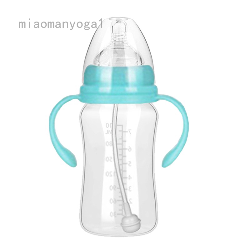 baby bottle with milk