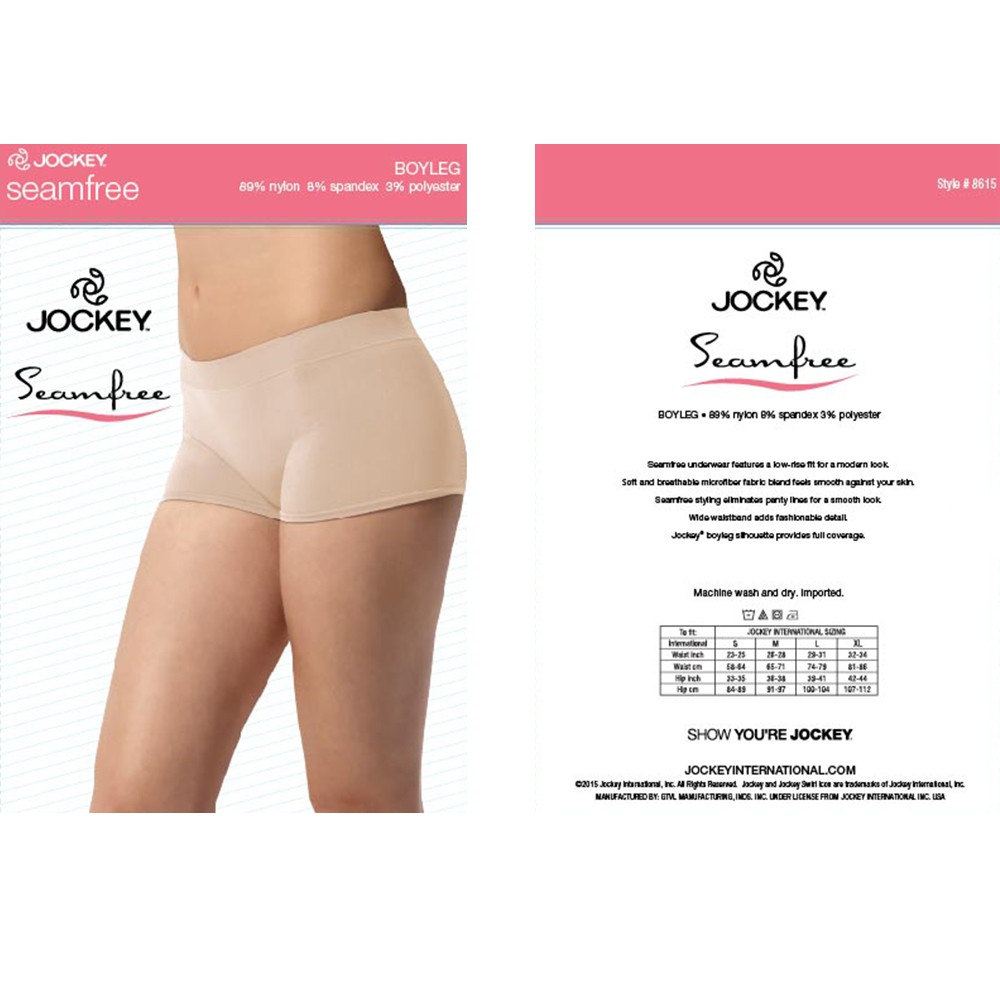 seamless boyleg underwear