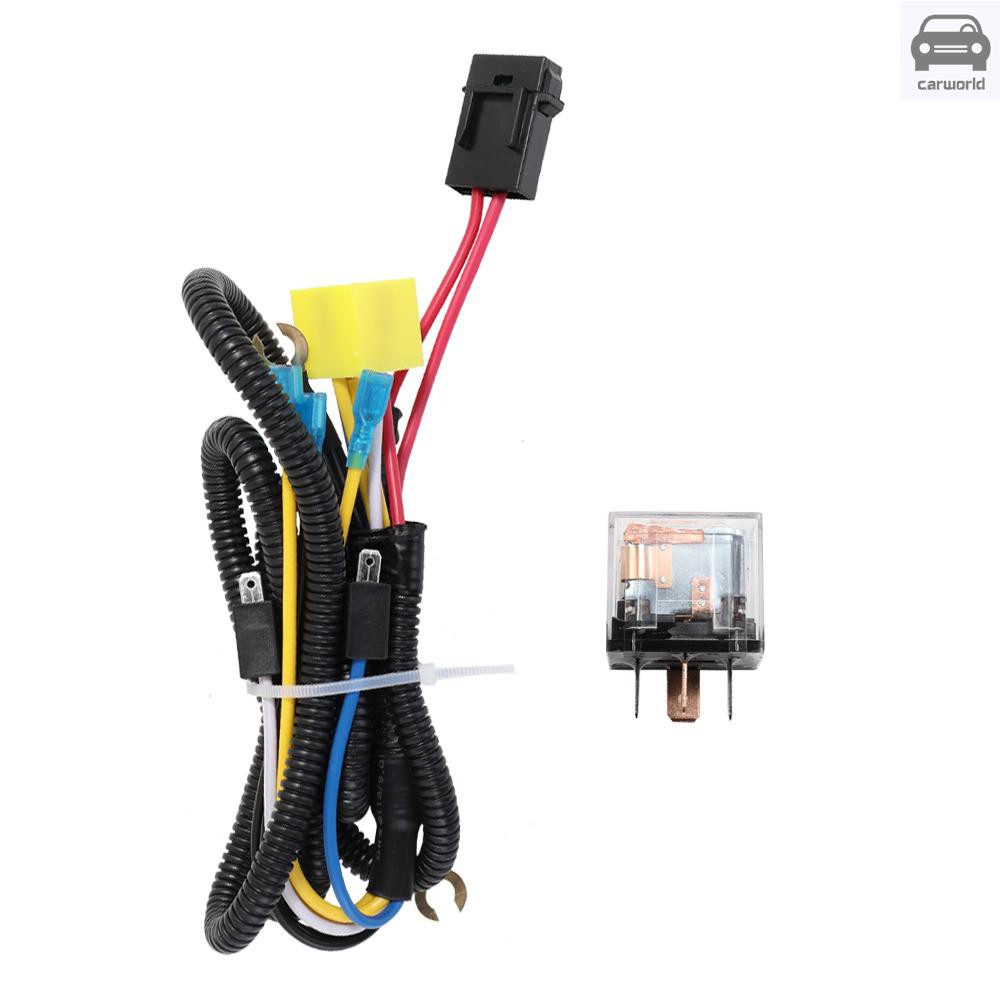 Universal 12V/24V Horn Cable Relay For Grille Mount Blast Tone Horns