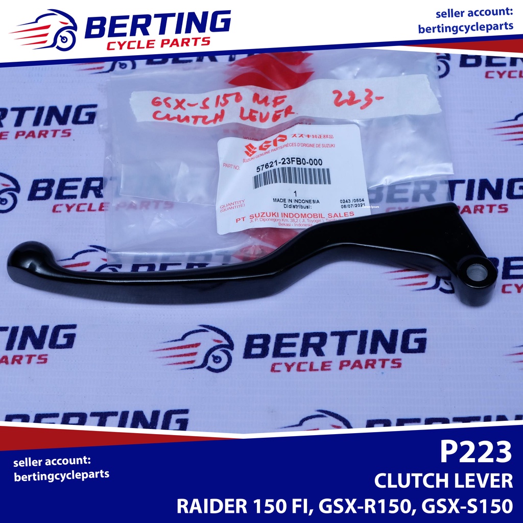 CLUTCH LEVER Suzuki SGP Raider 150 Carb R150 FI V1 GSXR150 GSXS150
