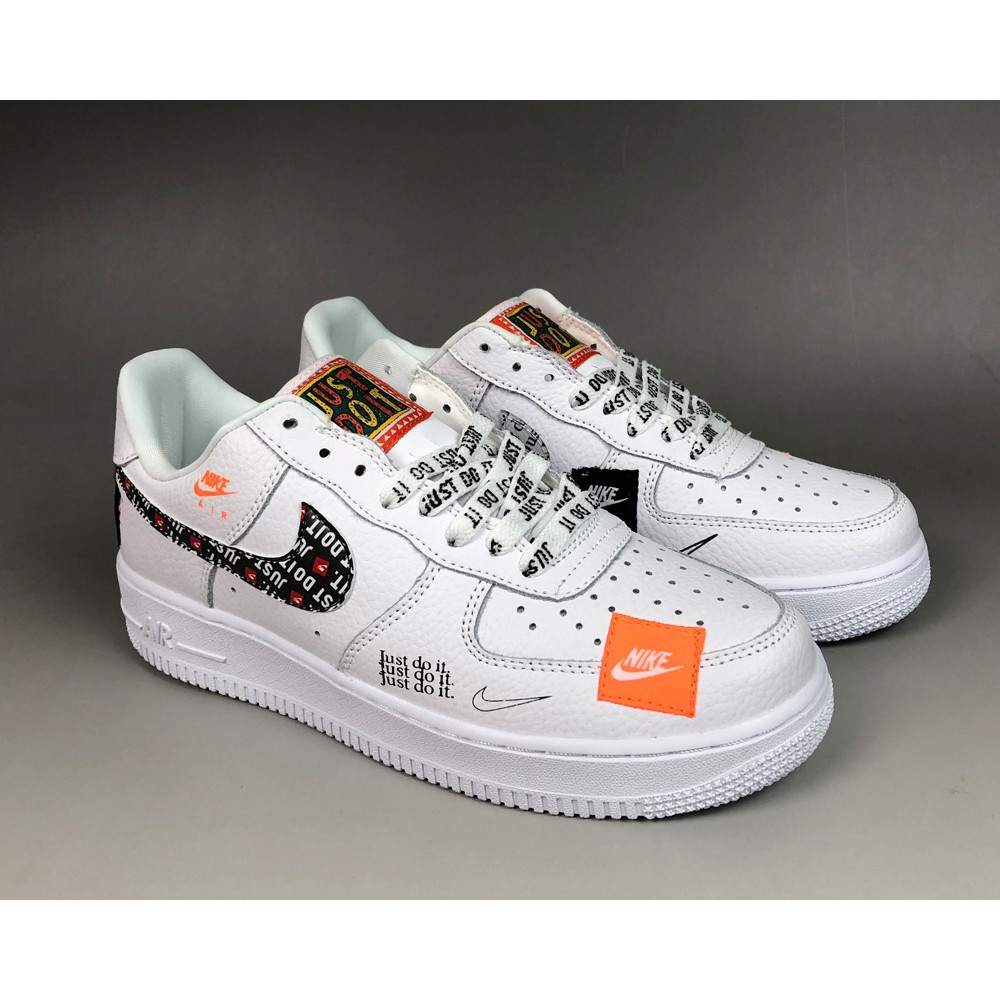 nike air force 1 low just do it white