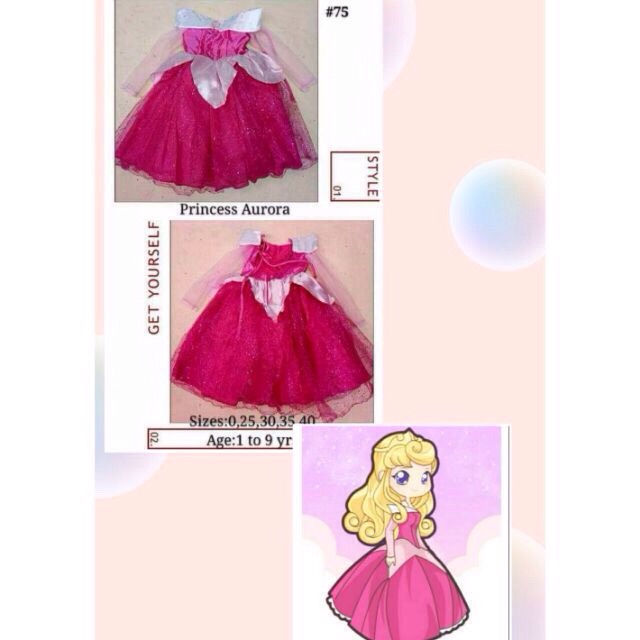 princess aurora baby clothes