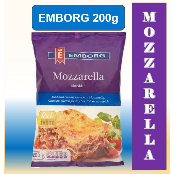 Mozzarella Shredded Cheese 200 g Shopee Philippines