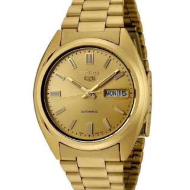 Seiko Mens Gold Automatic SNXS80K1 | Shopee Philippines