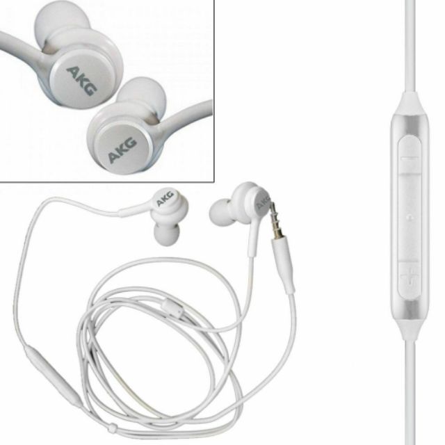 samsung akg white earphones