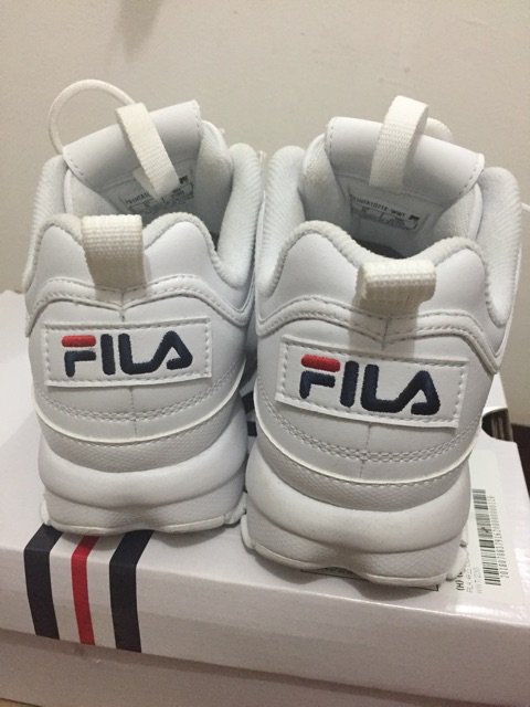 Fila disruptor 2 hot sale fake and real