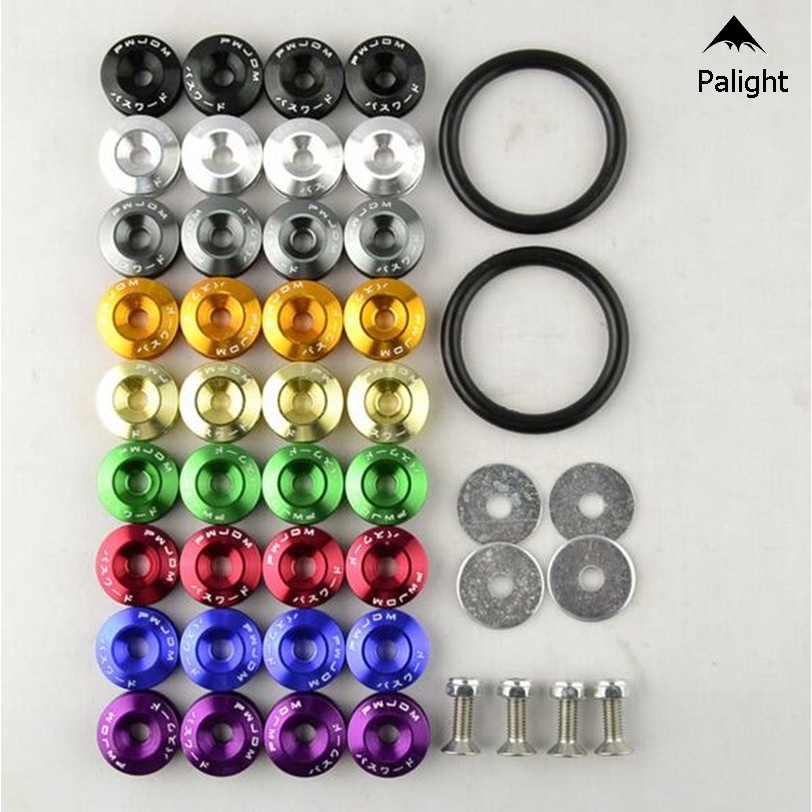 Neo Quick Release Fasteners For Car Bumpers Trunk Fender Hatch Lids Kit