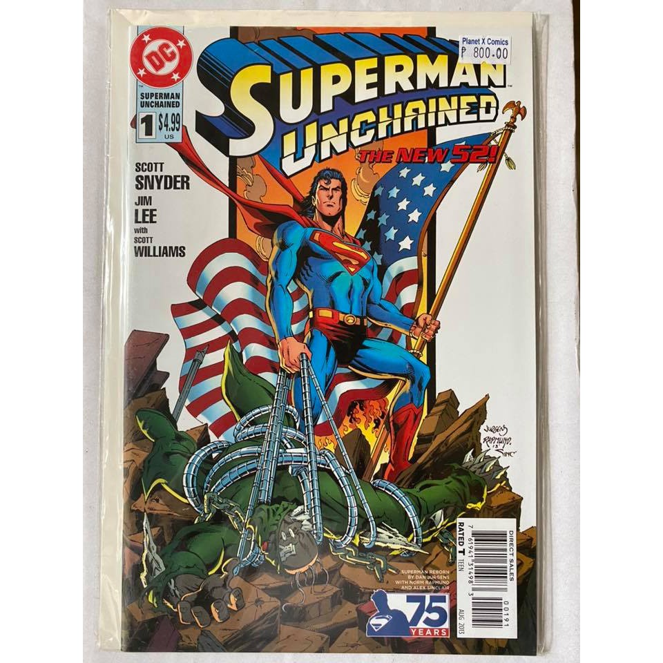 new 52 superman unchained