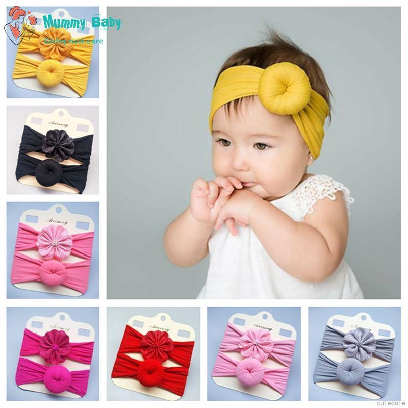 donut baby headband