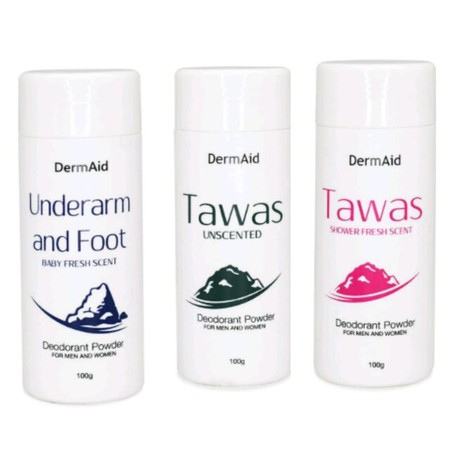 Dermaid Underarm and foot deodorant powder Shopee Philippines