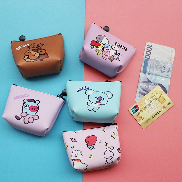 bts coin purse