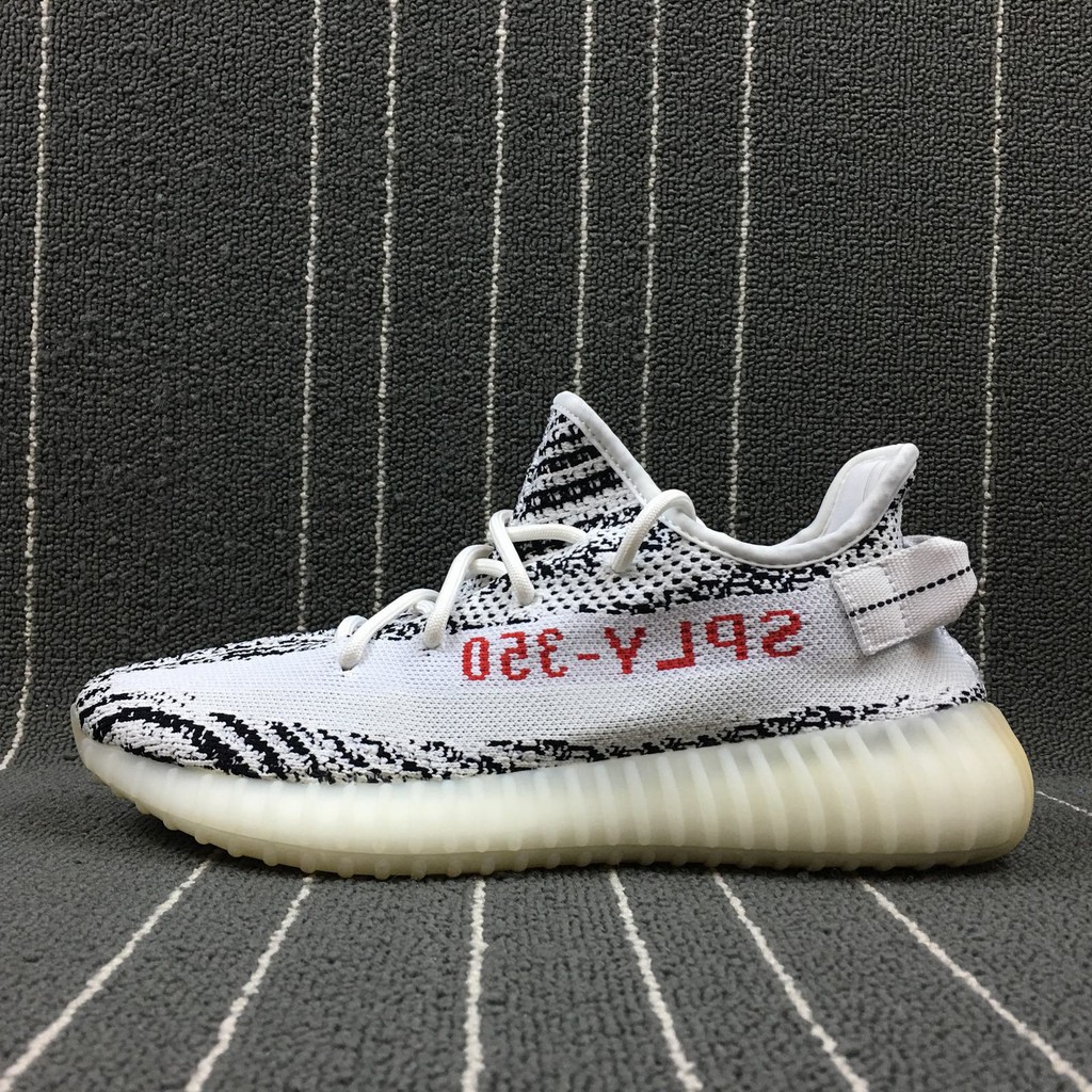 Manchester* Original Adidas Yeezy 350 V2 Sport Zebra Runnin | Shopee  Philippines