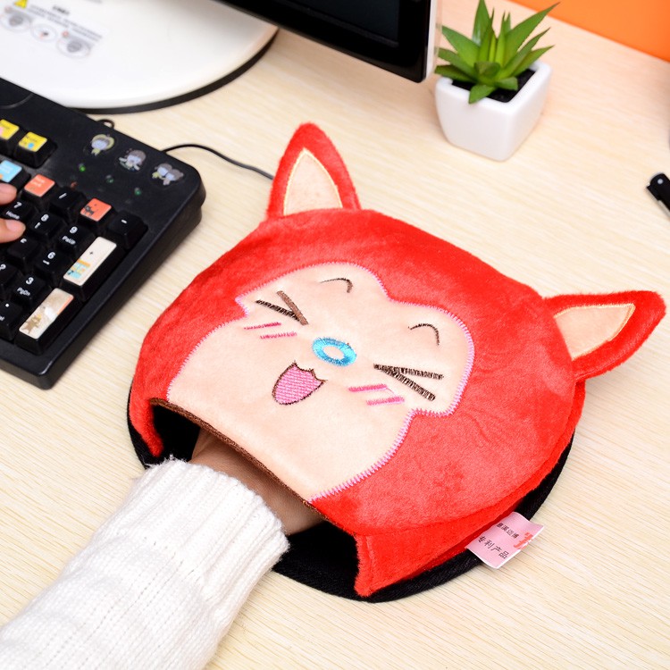 Usb Heating Heated Mouse Pad Computer Pc Laptop Downy Hand Warm