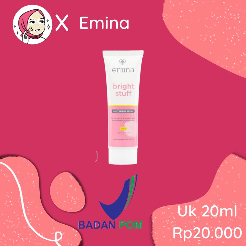 Emina Bright stuff Moisturizing cream spf 15 Emina moisturizer
