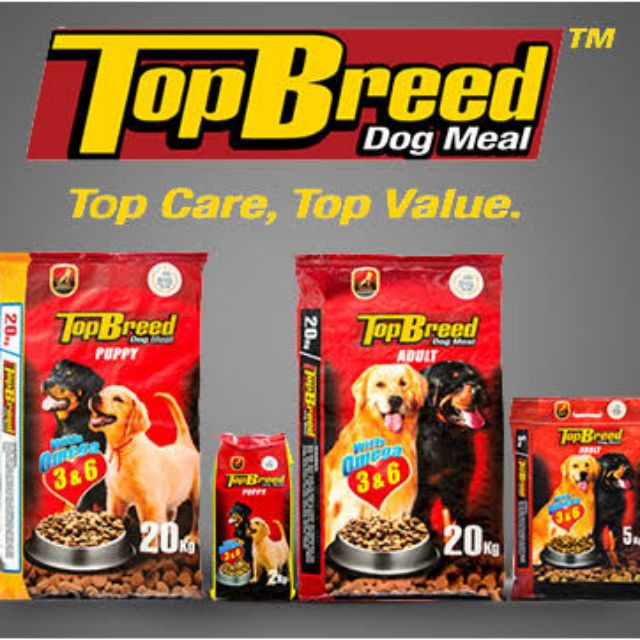 Top Breed Dog Food Adult/Puppy 1KG (REPACKED) Shopee Philippines