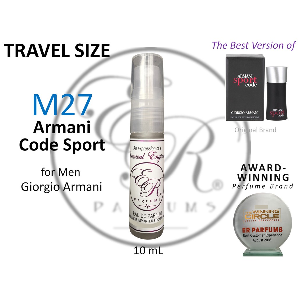 parfum armani sport