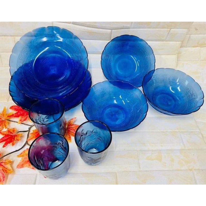 GLASS PLATE SET (stock arrive) Shopee Philippines